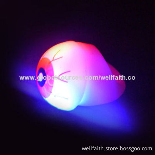 Eyeball-shaped LED Ring for Crazy Halloween Parties with Stuff Price on Sale, CE, RoHS, UL Marks
